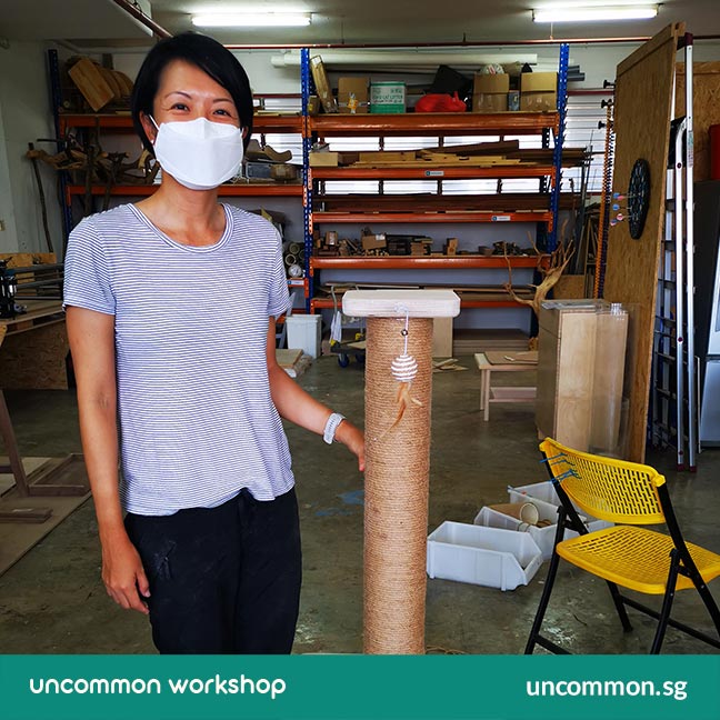 Uncommon Workshop Singapore Make your own Cat Post Class
